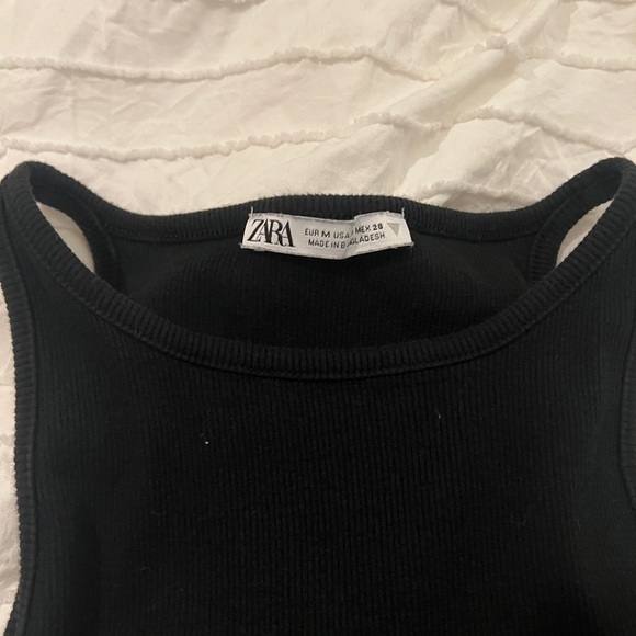 Zara Black Backless Dress - Picture 2 of 2